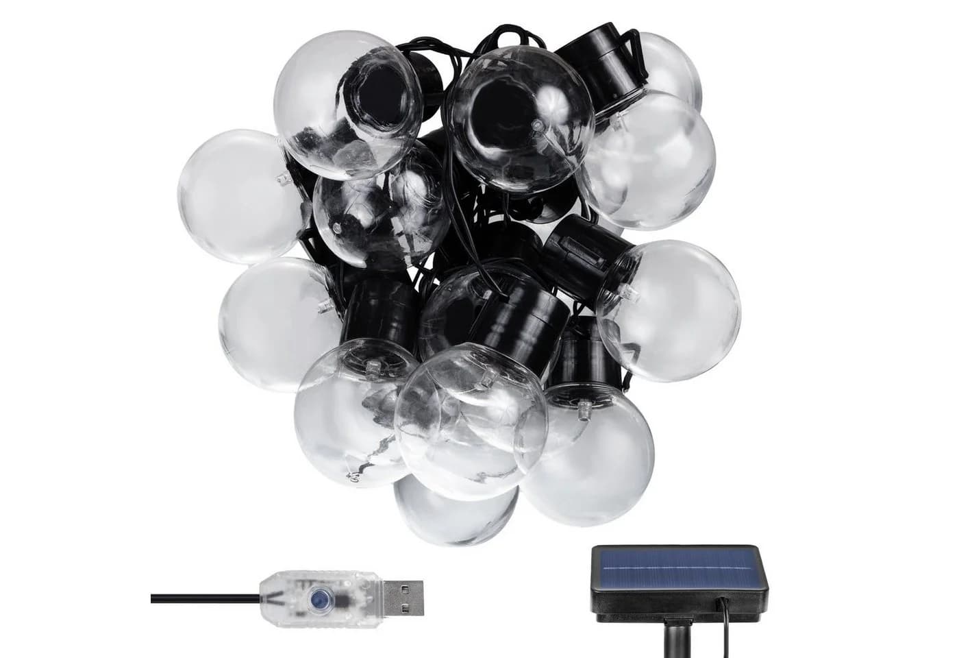 Maclean LED-Girlande MCE424 2-in-1 Lichterkette 7m - Bild 2