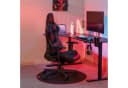 NanoRS Bodenschutzmatte RS172 Gaming Stuhlmatte rund 100 cm schwarz Bild 1