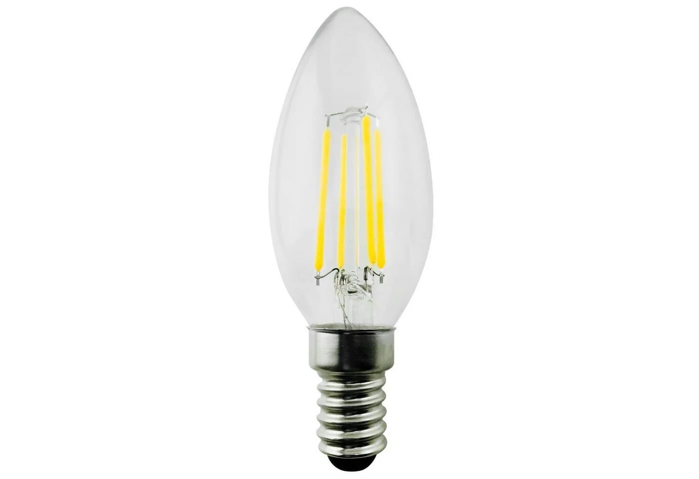 Maclean LED-Leuchtmittel E14 Vintage Warmweiß 4W/6W 6er Pack