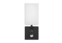 Maclean LED Außen-Wandleuchte MCE516 Schwarz mit Bewegungsmelder IP65 Bild 1