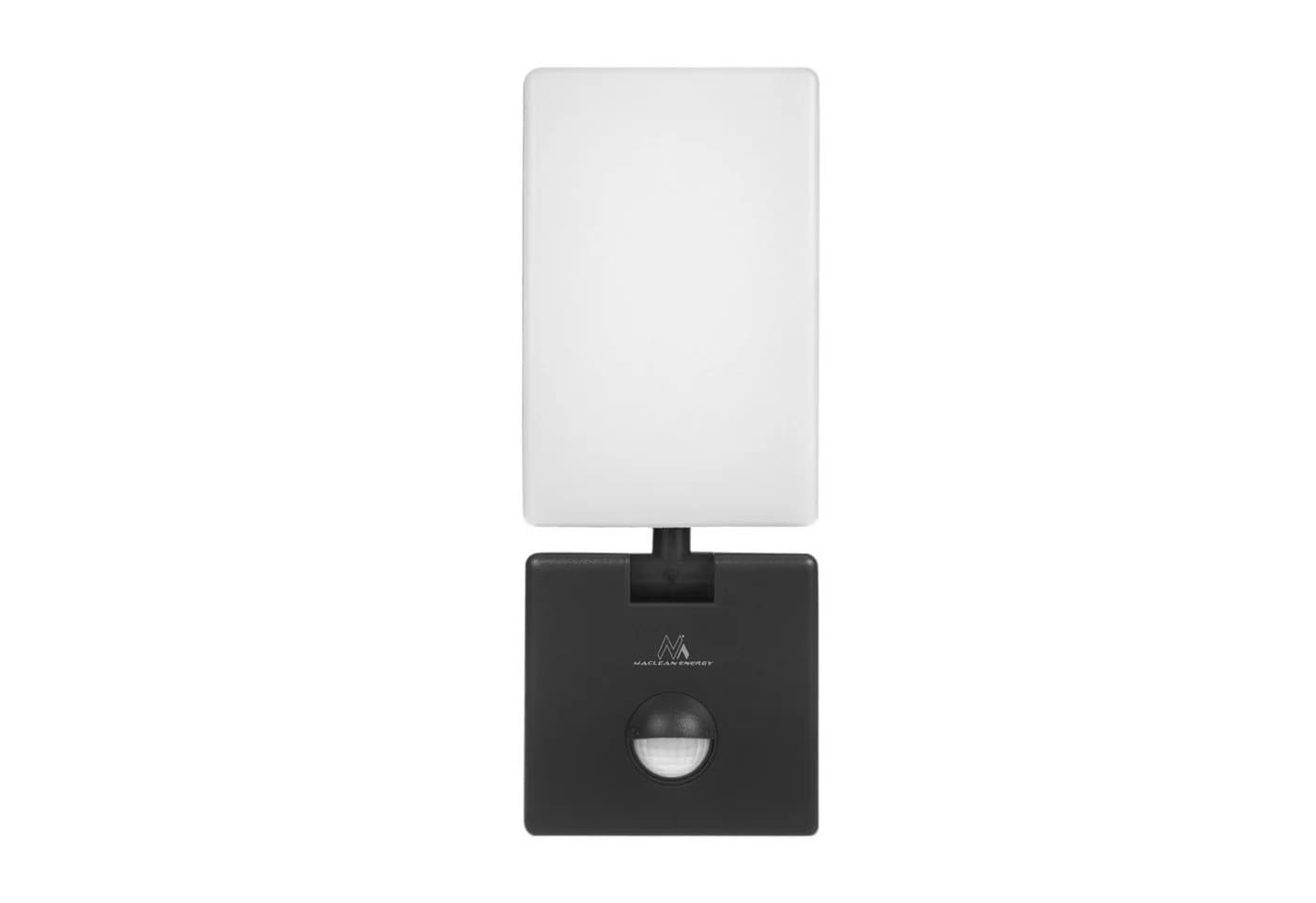 Maclean LED Außen-Wandleuchte MCE516 Schwarz mit Bewegungsmelder IP65
