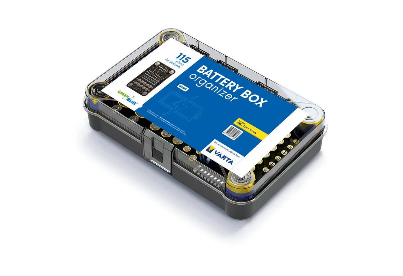 GreenBlue Batteriebox KBB03 115 Batterieplätze