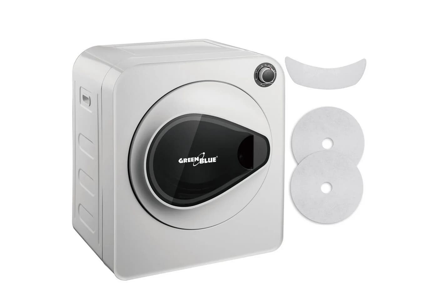 GreenBlue Elektrischer Wäschetrockner GB405 Weiß 3kg 5 Programme - Bild 2