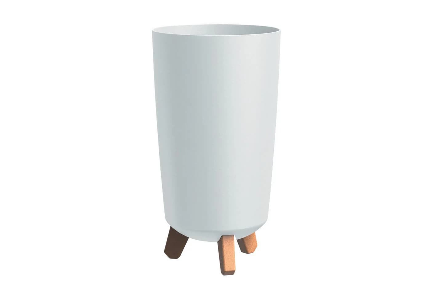 Prosperplast Blumentopf Gracia Tubus Slim Weiß