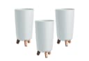 Prosperplast Blumentopf Gracia Tubus Slim Weiß Bild 2