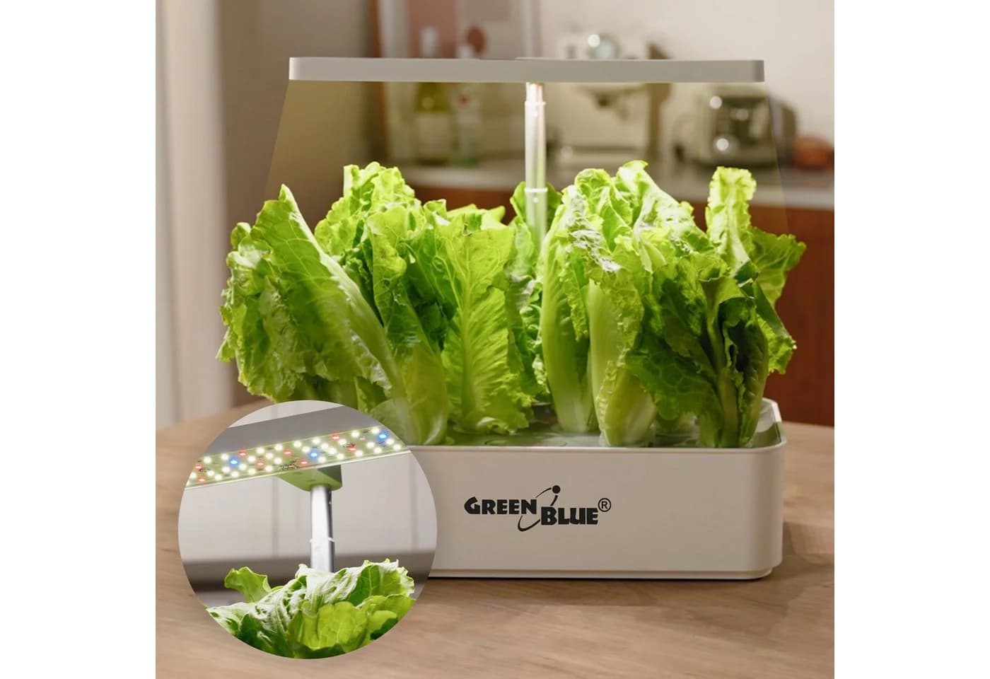 GreenBlue GB133 SMART Blumentopf für 12 Pflanzen 4L LEDs - Bild 4
