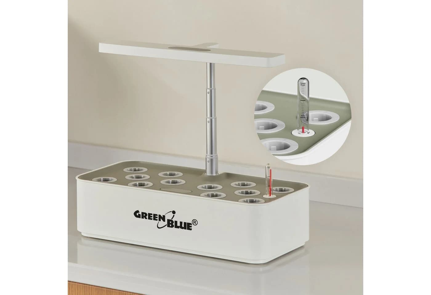 GreenBlue GB133 SMART Blumentopf für 12 Pflanzen 4L LEDs - Bild 5