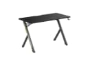 NanoRS Gamingtisch RS101 Schwarz mit Kopfhörer- und Becherhalter Bild 2