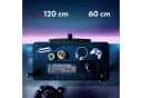NanoRS Gamingtisch RS101 Schwarz mit Kopfhörer- und Becherhalter Bild 5