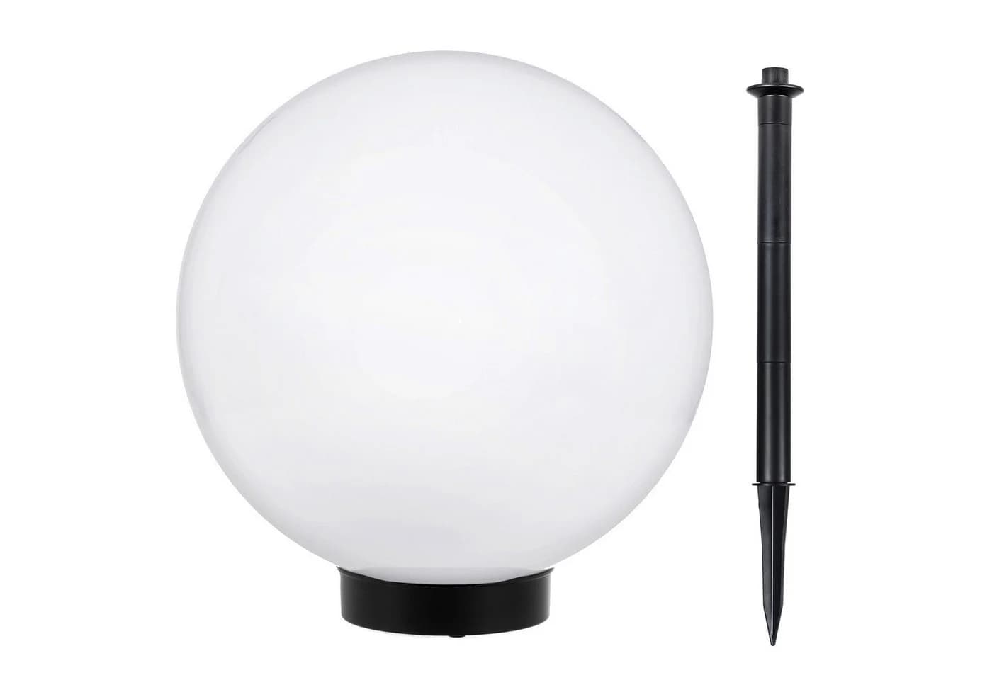 GreenBlue Gartenstrahler GB121 LED Solar mit Dämmerungssensor Weiß