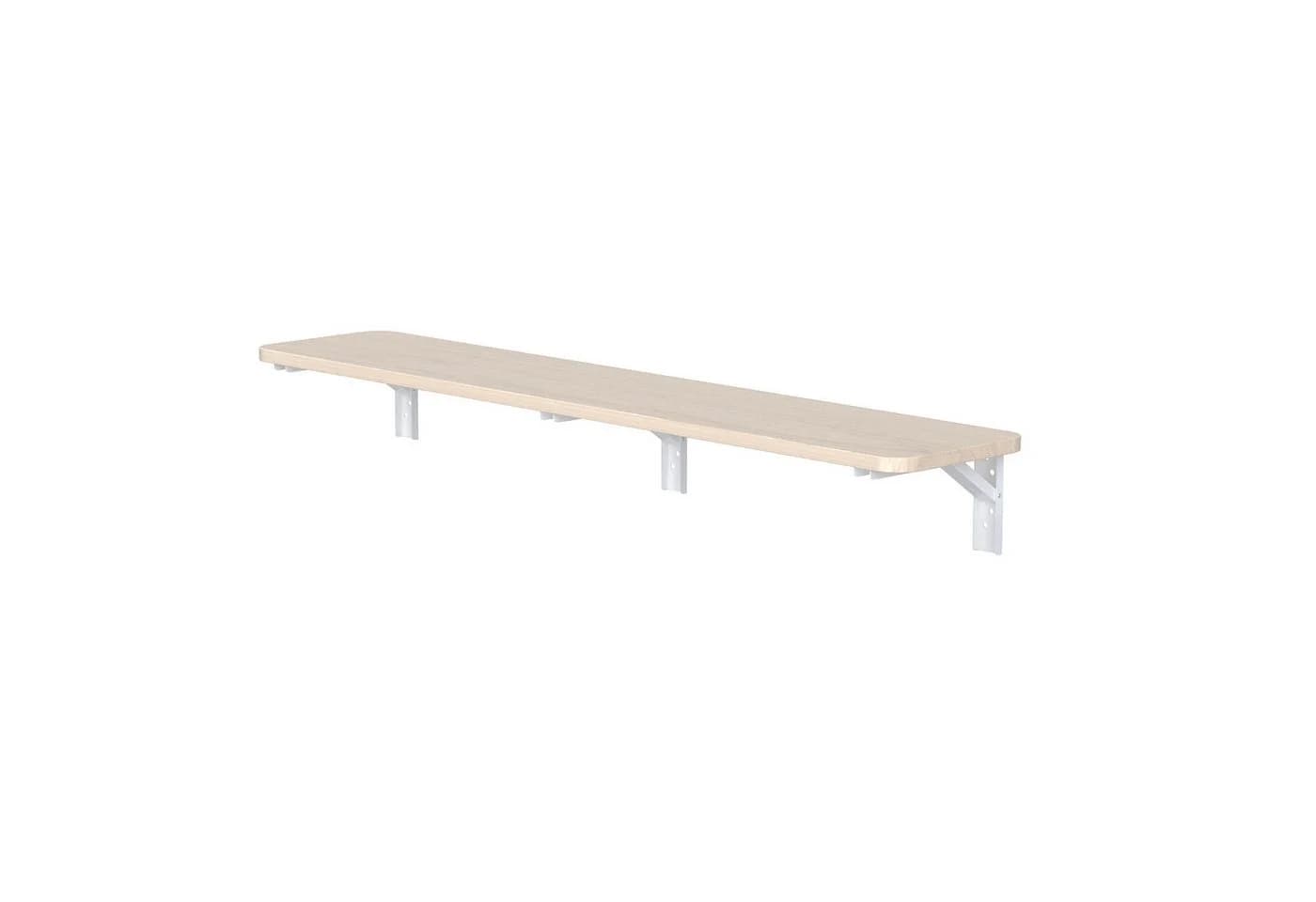 Maclean Klappregal 100x20 cm Wandregal MC-129 - Bild 2