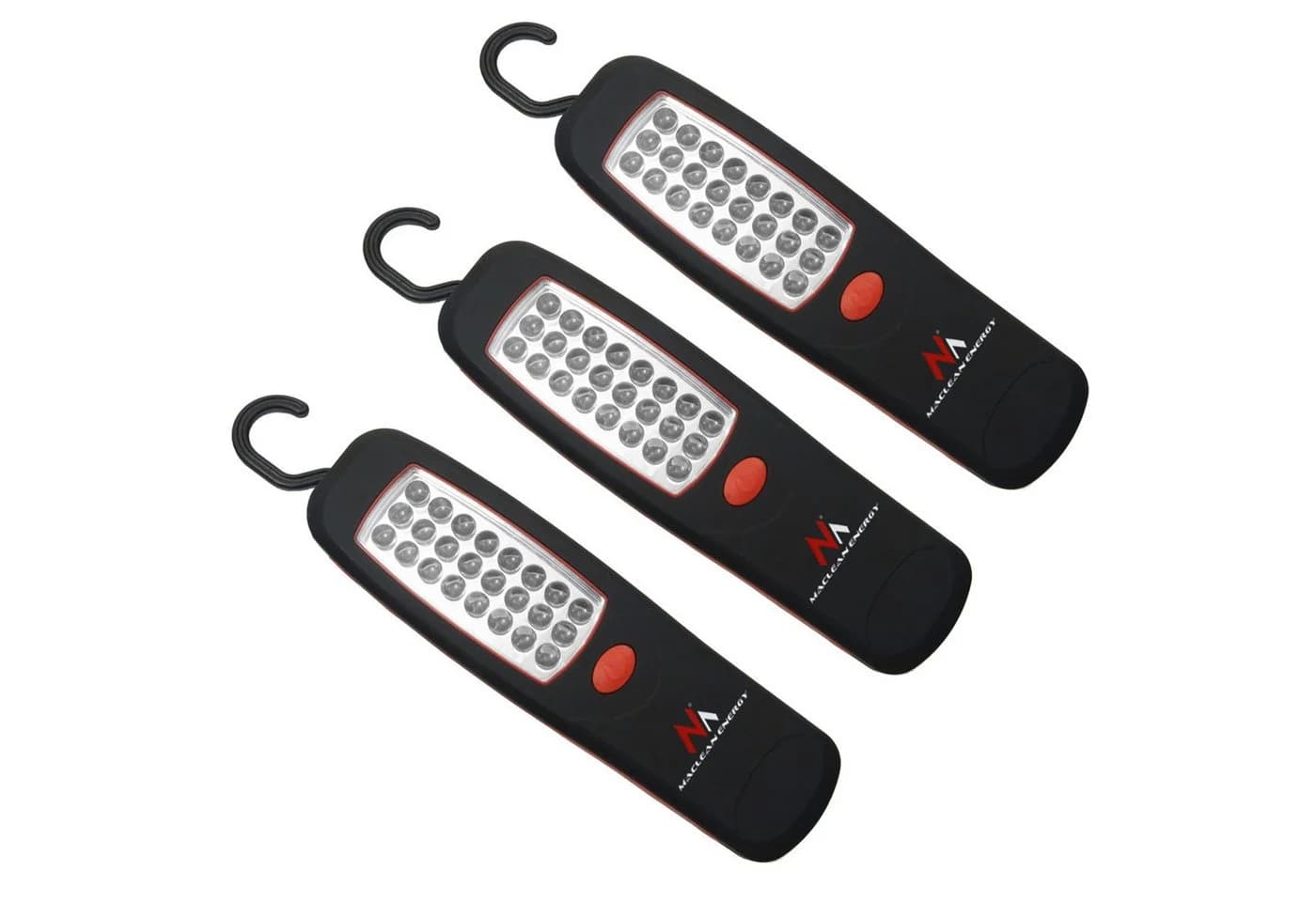 Maclean Arbeitsleuchte MCE03 LED mit Magnet & Haken Schwarz - Bild 2