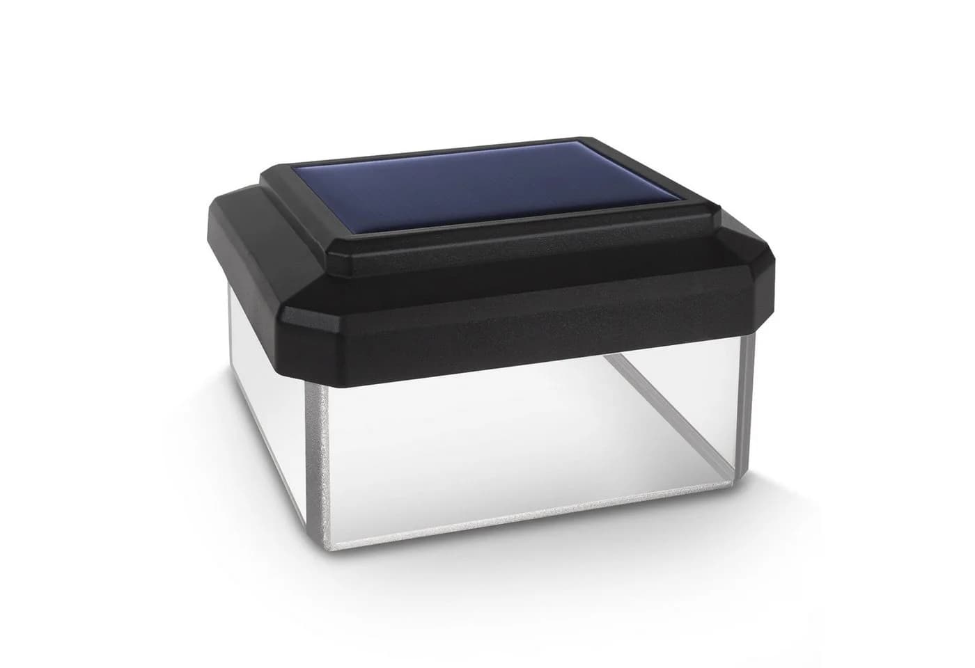 GreenBlue Solarleuchte LED Gartenleuchte Warmweiß Schwarz