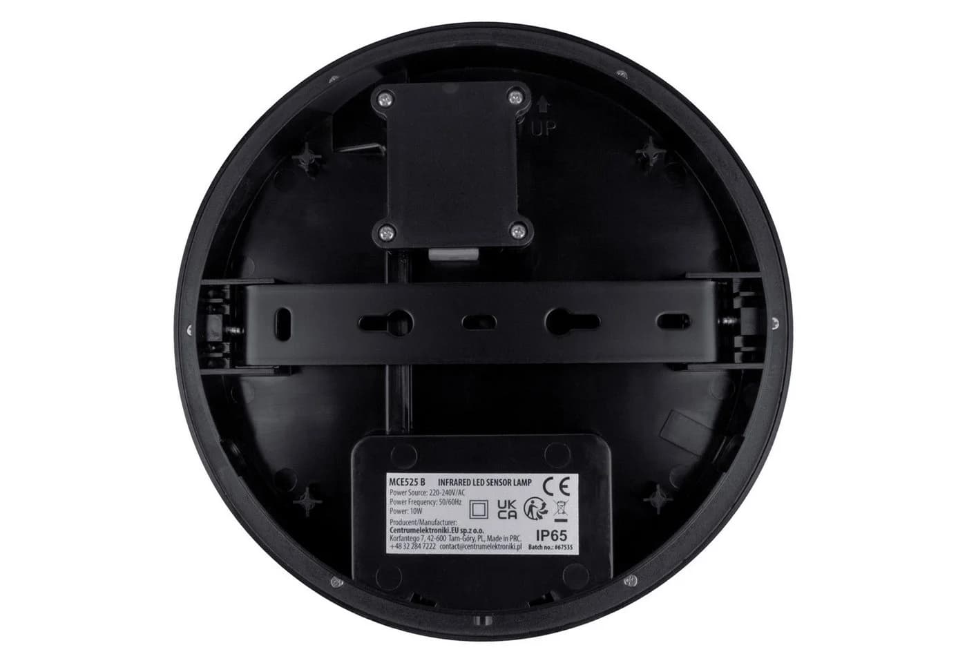 Maclean LED Außen-Wandleuchte 10W IP65 Bewegungssensor MCE525 - Bild 3