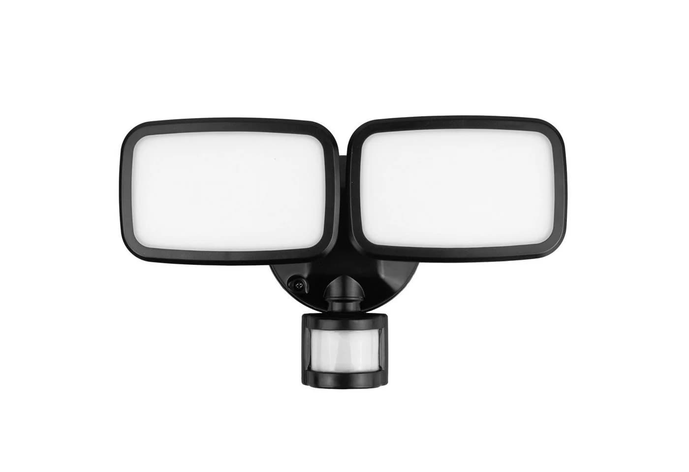 Maclean LED Außen-Wandleuchte MCE524 B Schwarz mit PIR-Sensor