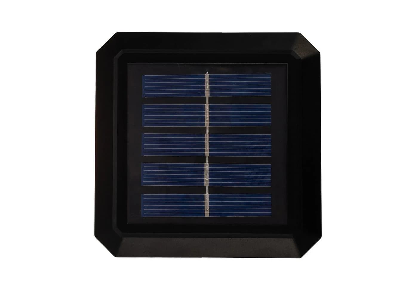 GreenBlue LED Solarleuchte Aufsatz Schwarz Warmweiß
