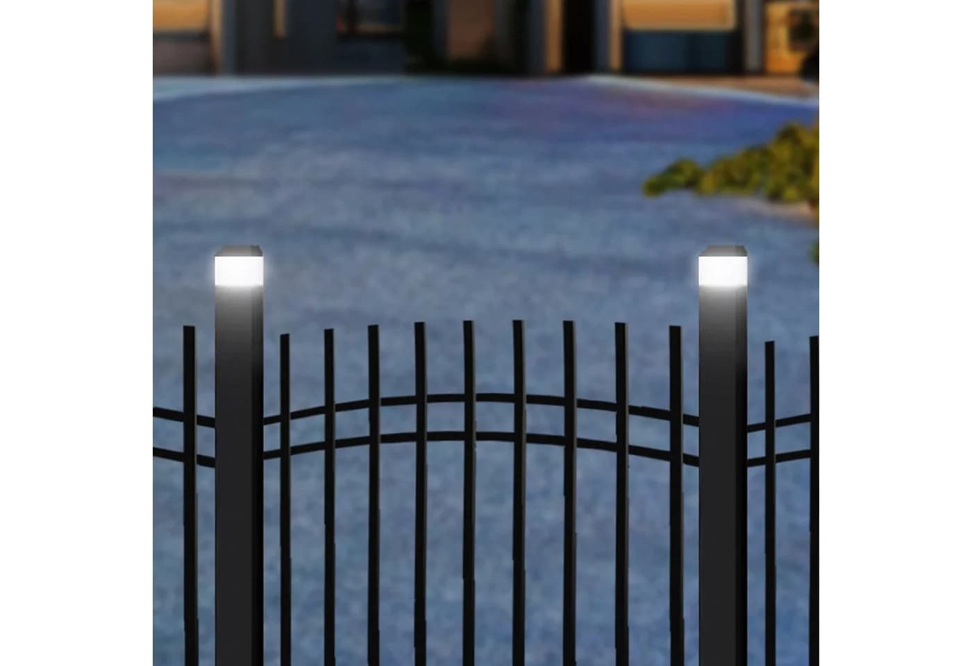 GreenBlue LED Solarleuchte Aufsatz Schwarz Warmweiß - Bild 4