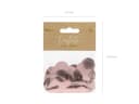 partydeco Streudeko Konfetti Kreise 2,5cm 15g roségold Bild 3