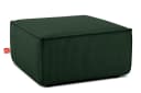 KONSIMO Sitzhocker NAPI XXL Dunkelgrün Quadratisch 83x83 cm Bild 2