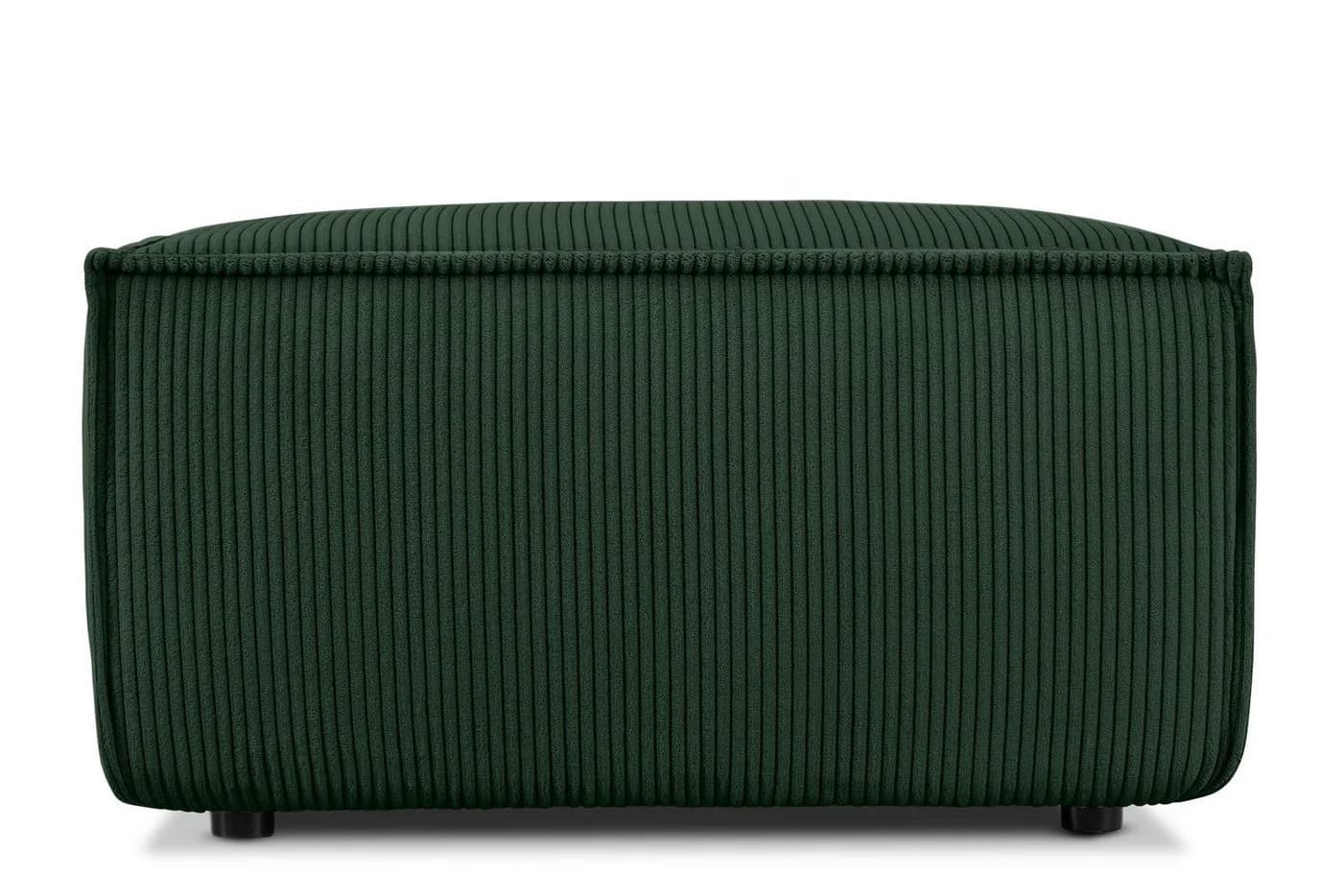 KONSIMO Sitzhocker NAPI XXL Dunkelgrün Quadratisch 83x83 cm - Bild 3