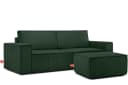 KONSIMO Sitzhocker NAPI XXL Dunkelgrün Quadratisch 83x83 cm Bild 5