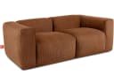 KONSIMO BUFFO 3-Sitzer Sofa Rot CORD-STOFF Modern Bild 4