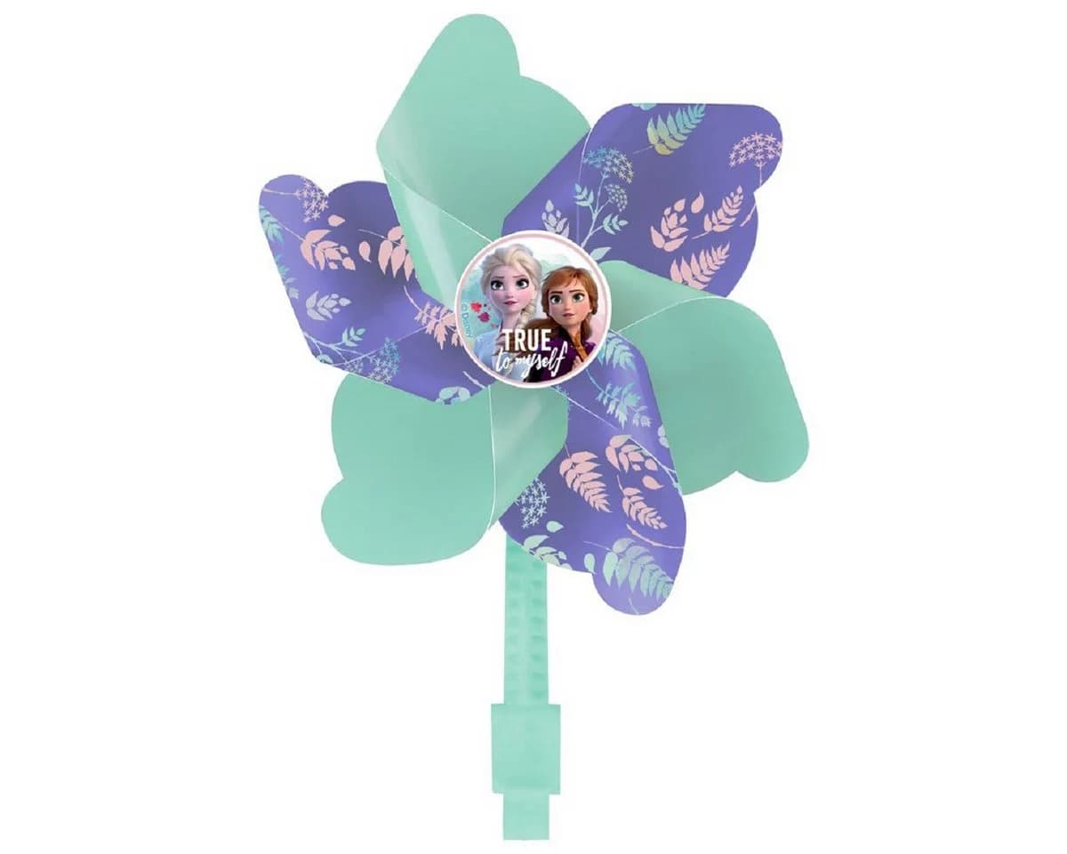 Disney Frozen Fahrrad-Windmühle Bunt mit Elsa & Anna