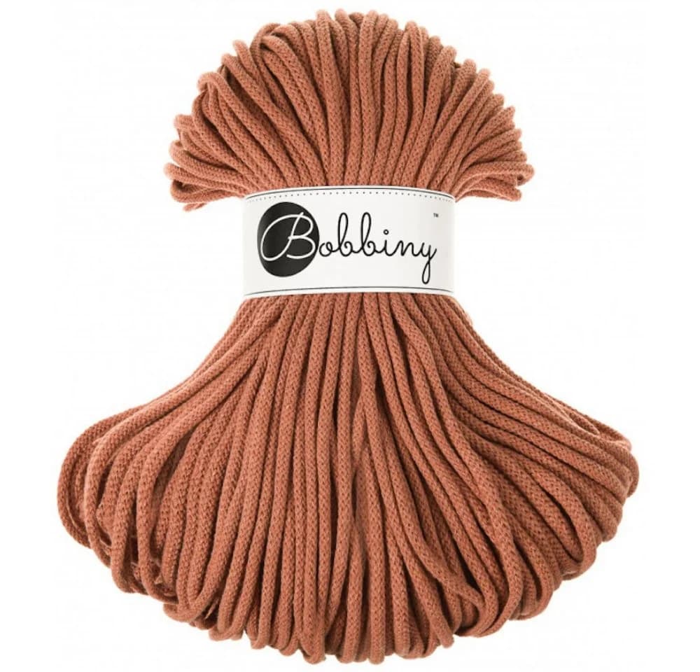 Bobbiny 5 mm Premium Flechtkordel 100 m Häkelwolle Baumwoll-Kordel - Bild 2