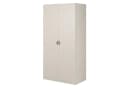Selsey Kleiderschrank MOONIR Grau mit geriffelten Fronten und goldenen Griffen Bild 5