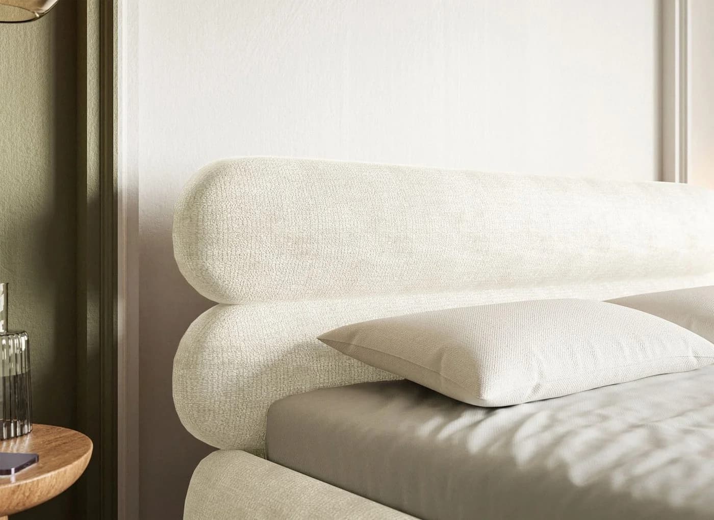 Selsey Polsterbett ROULE mit Bettkasten und Chenille-Bezug - Bild 4