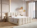 Selsey Boxbett Cloudy mit Matratze & Topper in Bouclé-Optik Bild 1