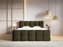 Selsey Boxbett CLOUDY mit Matratze, Topper, Bettkasten und Bouclé-Bezug Bild 2