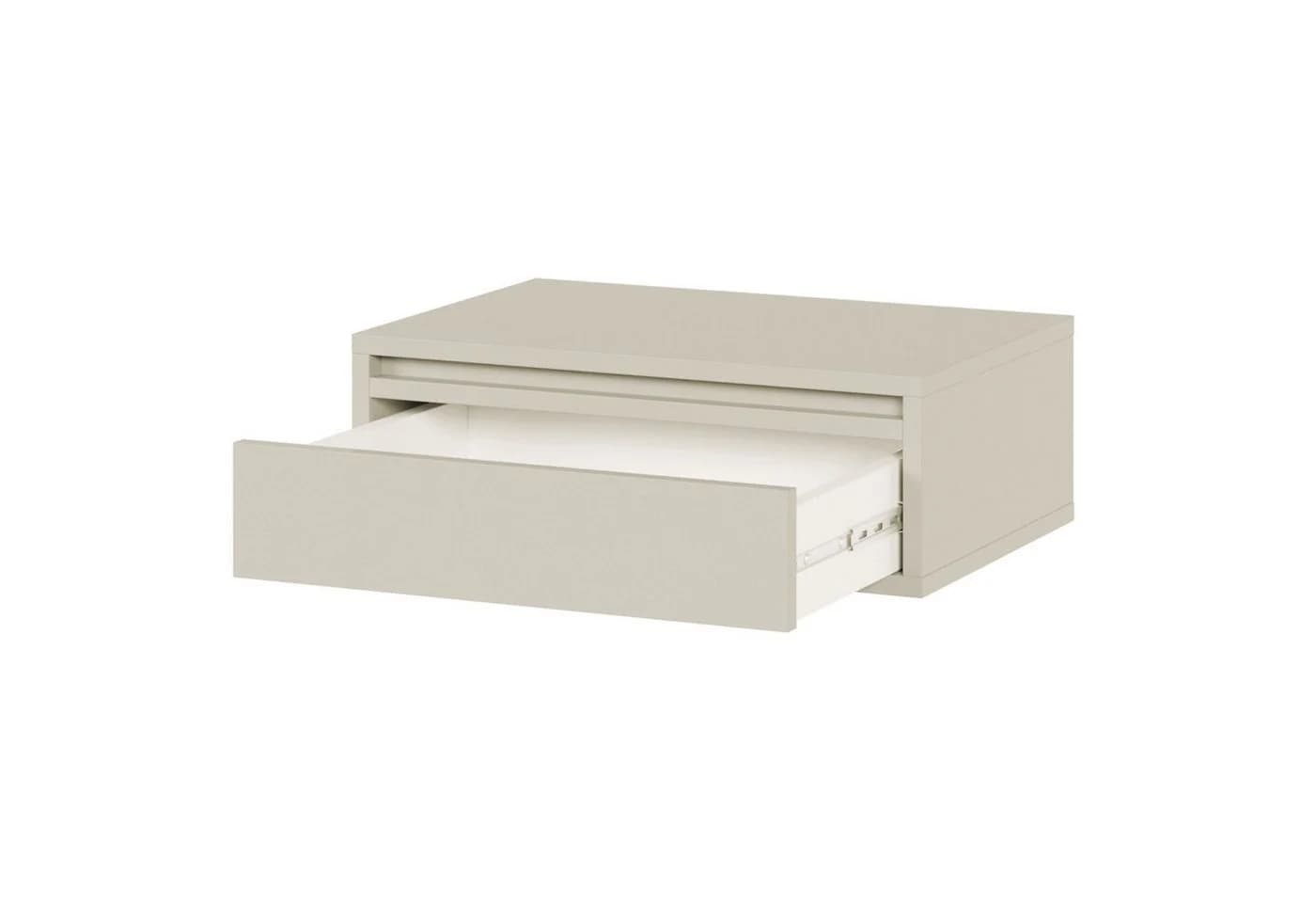 Selsey Nachttisch EVO Wandhängend Grifflose Schublade Greige - Bild 5