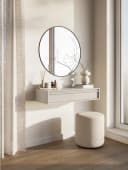 Selsey Konsolentisch EVO hängend mit Schublade Grau/Beige Bild 1