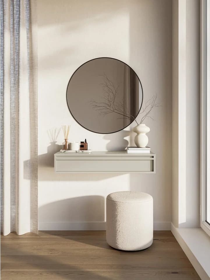 Selsey Konsolentisch EVO hängend mit Schublade Grau/Beige - Bild 2