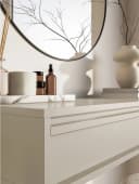 Selsey Konsolentisch EVO hängend mit Schublade Grau/Beige Bild 4