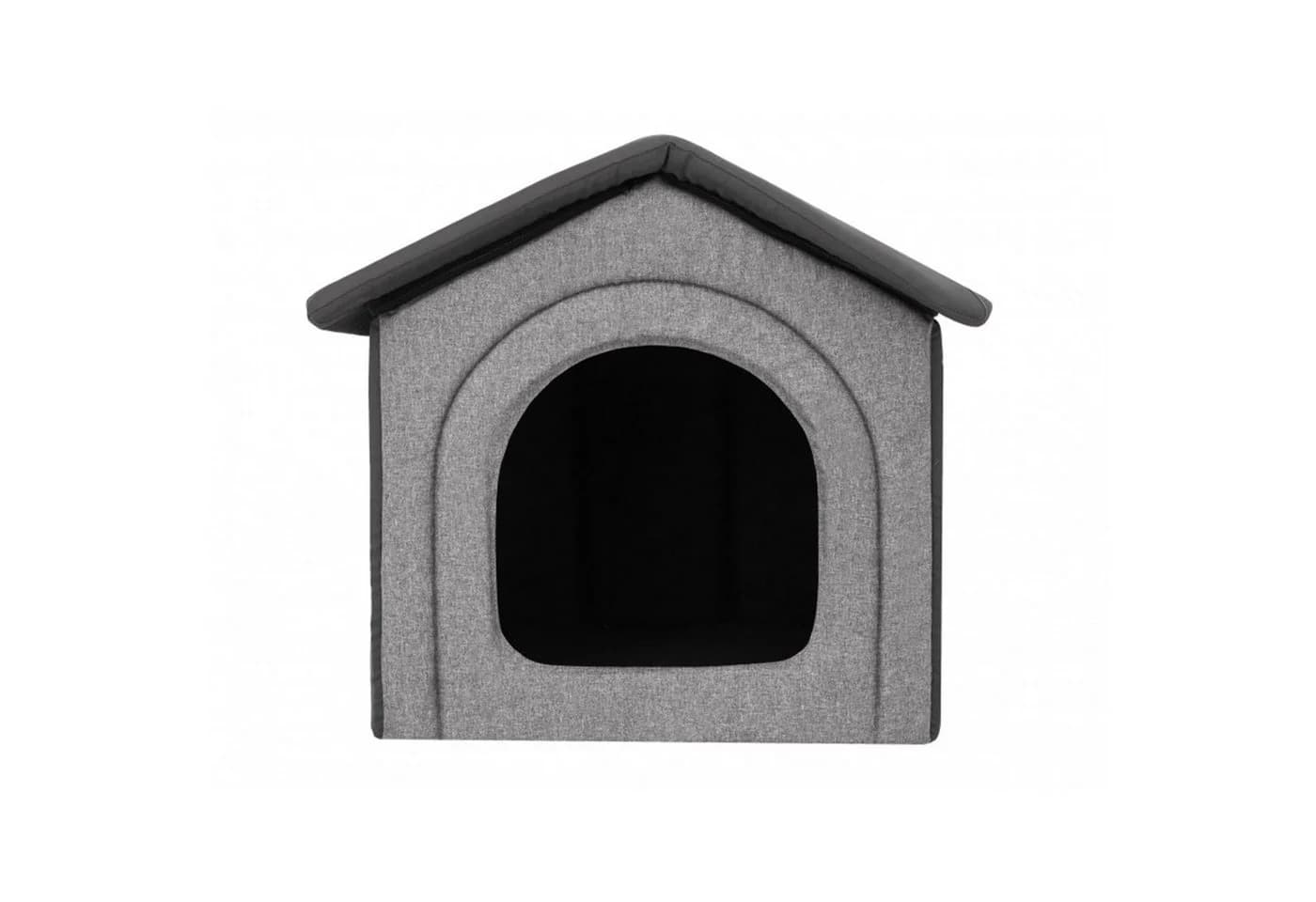 Hobbydog Hundehütte Kuschelhöhle Grau Waschen - Bild 3