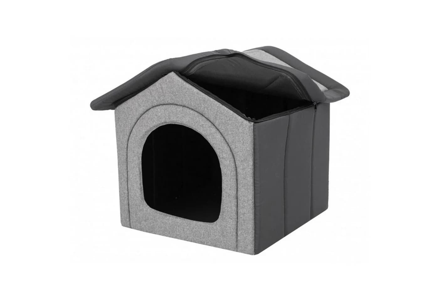 Hobbydog Hundehütte Kuschelhöhle Grau Waschen - Bild 5