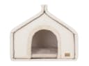 Hobbydog Hundehöhle Diamond aus Ekoleder, faltbar mit weichem Kissen Bild 5