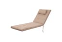 Hobbygarden Liegenauflage Alicante Beige wasserabweisend mit abnehmbarem Bezug Bild 2