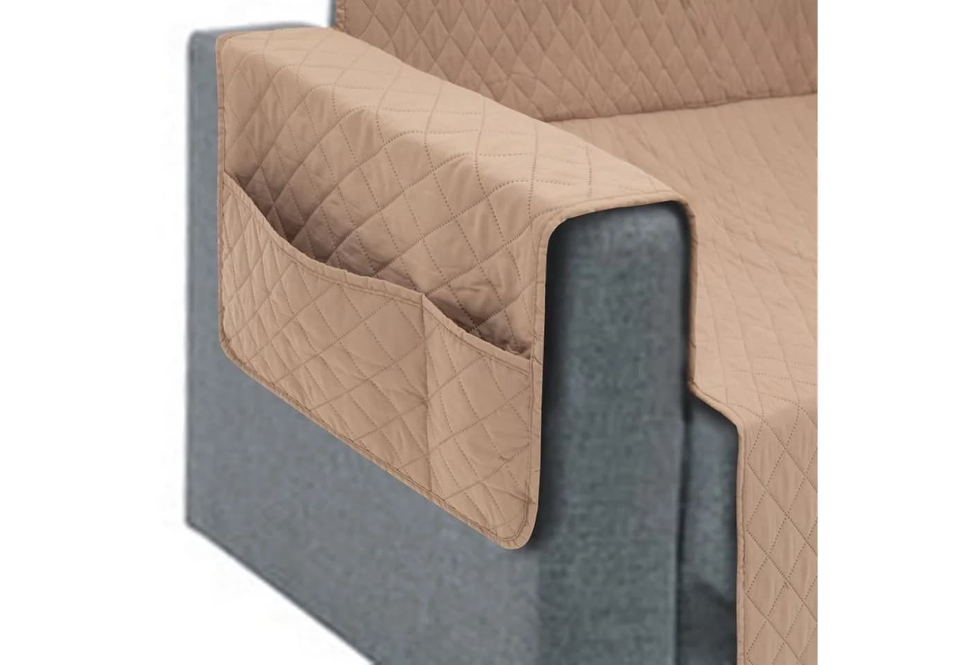 Hobbydog Sofahusse Wasserdicht Beige Mikrofaserschutz - Bild 5
