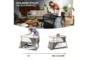 KINDERKRAFT Baby-Reisebett SOFI Grau 3-in-1 mit Matratze Bild 3