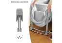 Kinderkraft LOVI Baby-Reisebett Grau 3-in-1 Wiege mit Insektenschutz Bild 5