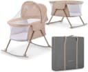 Kinderkraft Baby-Reisebett LOVI Beige Bild 1