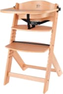 Kinderkraft Kombihochstuhl ENOCK mitwachsend Beige Holz Bild 2