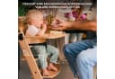 Kinderkraft Kombihochstuhl ENOCK mitwachsend Beige Holz Bild 4