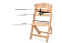 Kinderkraft Kombihochstuhl ENOCK mitwachsend Beige Holz Bild 5
