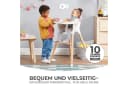Kinderkraft Hochstuhl SIENNA Grau 2-in-1 mit Sicherheitsgurt Bild 1