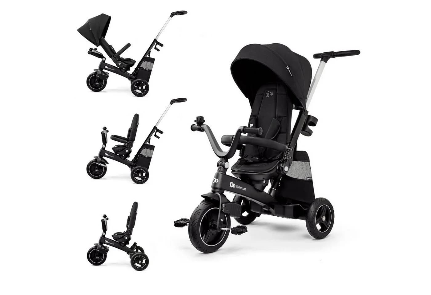 Kinderkraft Dreirad Easytwist - Modular & Entwicklungsfördernd