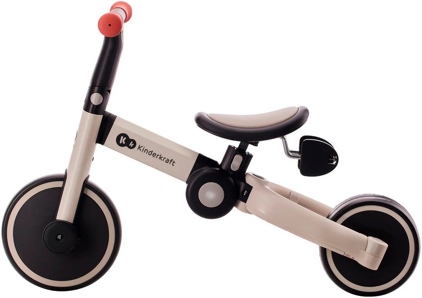 KINDERKRAFT 4TRIKE Laufrad 3-in-1 Silber Grau Faltbar - Bild 5